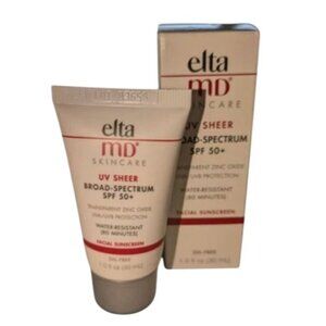 EltaMD Skincare UV Sheer Sunscreen Broad Spectrum SPF 50 Elta MD Exp 11/22 1oz